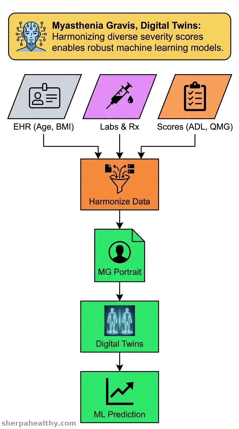 Bridging the Heterogeneity of Myasthenia Gravis Severity Scores for Digital Twin Development.
