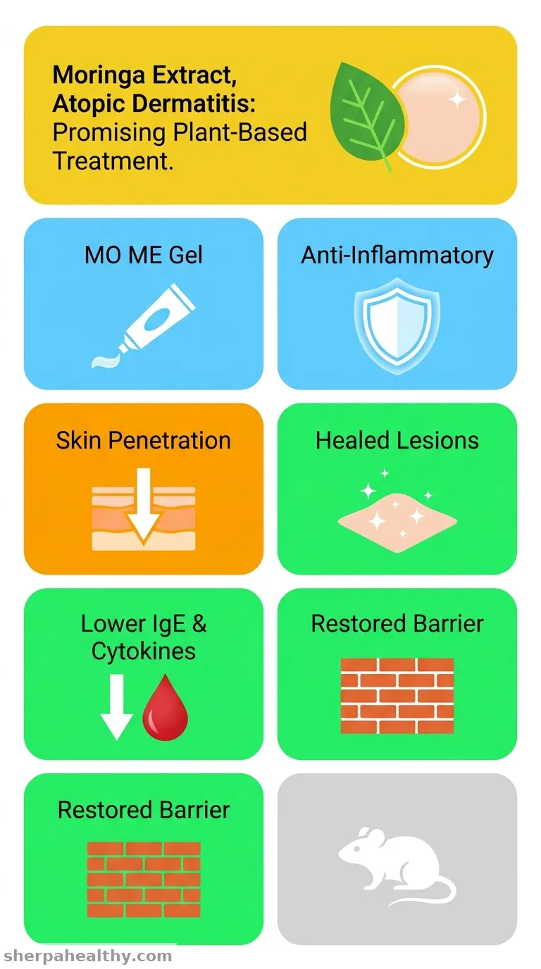 Exploring the potential of Moringa oleifera seed extract-loaded microemulsion hydrogel in the DNCB-induced atopic dermatitis model.