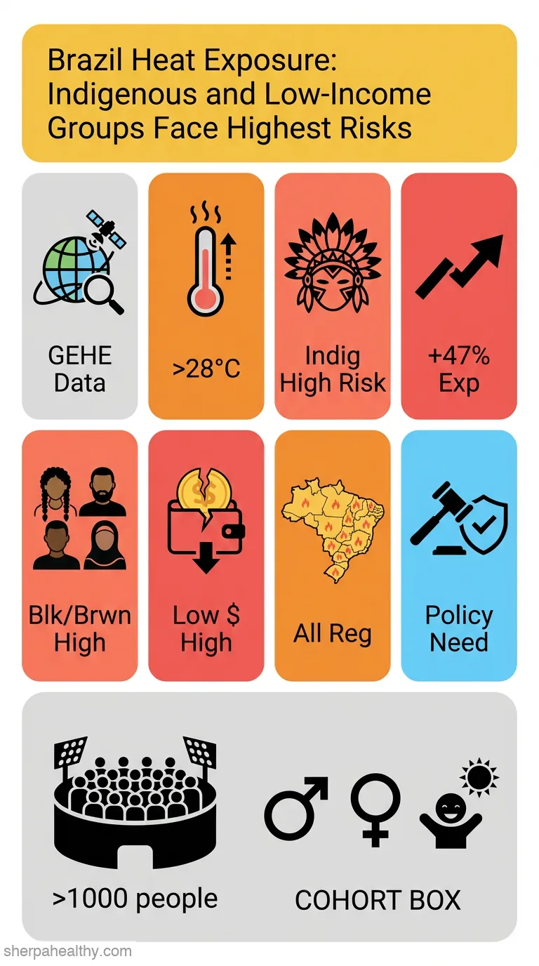 Racial and Economic Disparities in High-Temperature Exposure in Brazil.