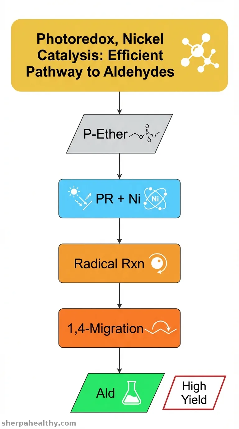 Radical Rearrangement Reaction of Propargyl Ethers to α,β-Unsaturated Aldehydes via Photoredox and Ni Catalysis.