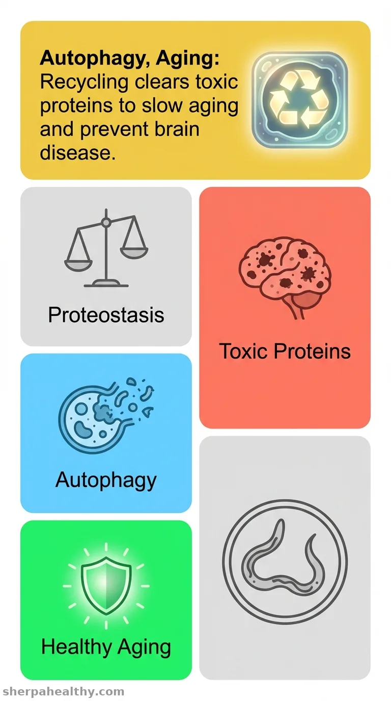 Autophagy in proteostasis and aging in Caenorhabditis elegans.