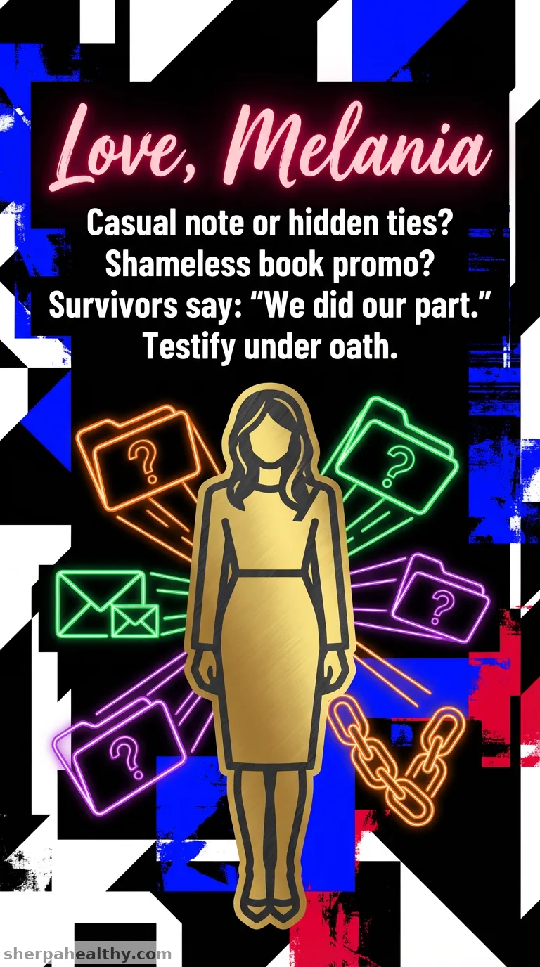 Victims criticize Melania Trump’s statement on Epstein connections