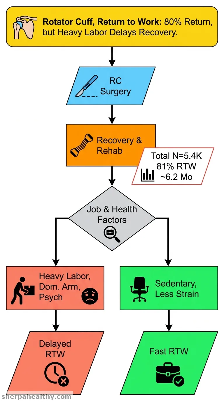 Factors influencing return to work after rotator cuff surgery: A scoping review.