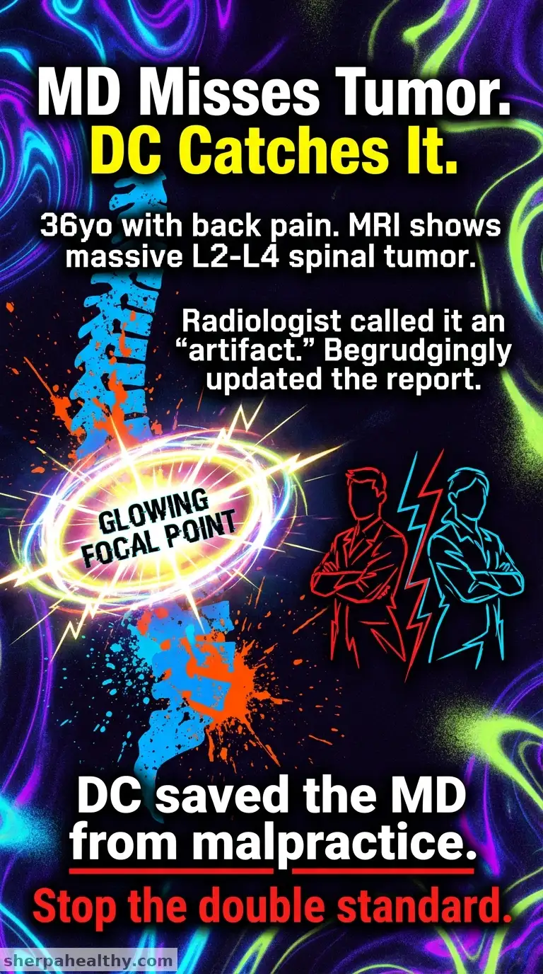 Radiologist-Missed Spinal Tumor Found by Chiropractor