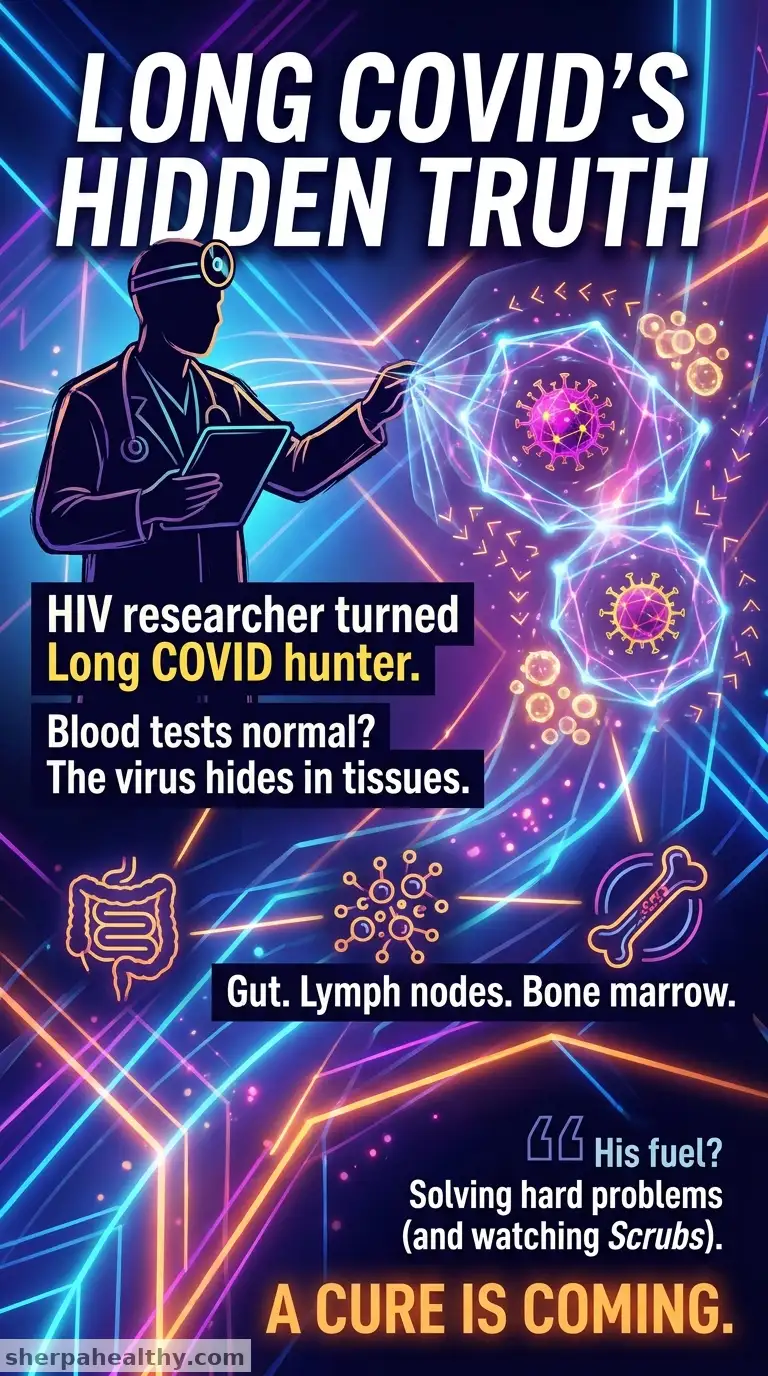 Millions of People Live With Long COVID. This Researcher Is on a Mission to Find a Cure.