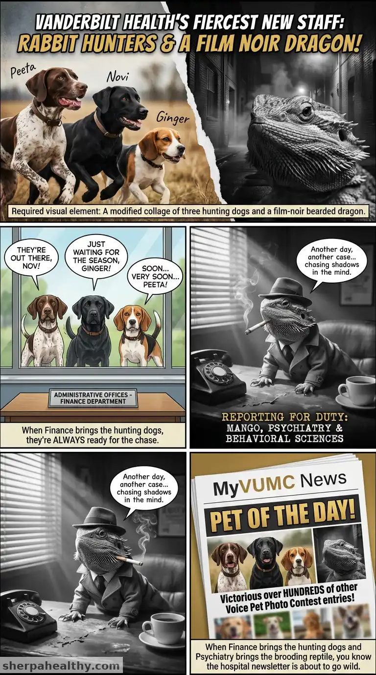 Vanderbilt Health Pets of the Day: Peeta, Novi, Ginger and Mango