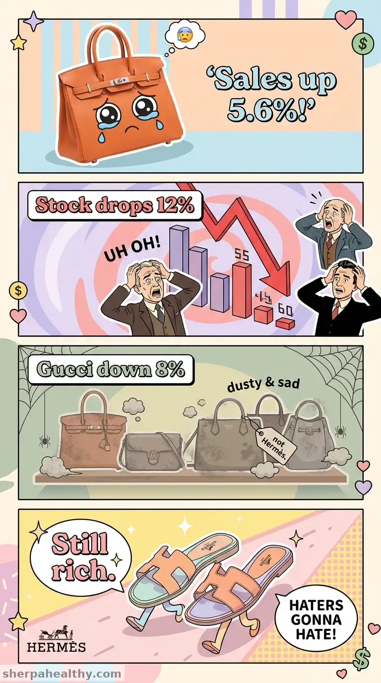 Hermès Sales Grow 5.6%, Missing Expectations