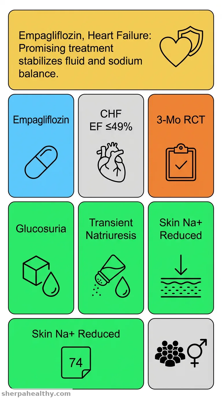 Short- and mid-term effects of empagliflozin on sodium balance and fluid regulation in chronic heart failure.