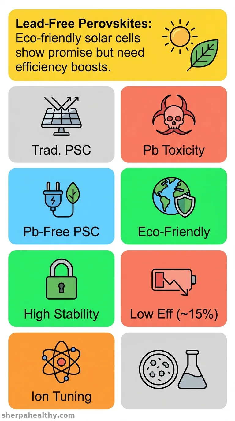 Lead-free perovskites for solar cell applications: recent progress, ongoing challenges, and strategic approaches.