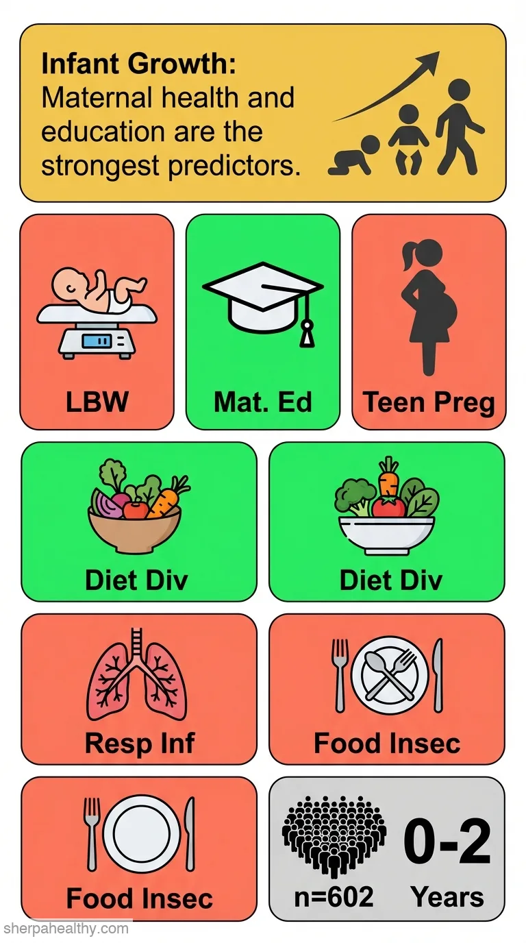 Determinants of Infant Growth in a Birth Cohort in the Nepal Plains.