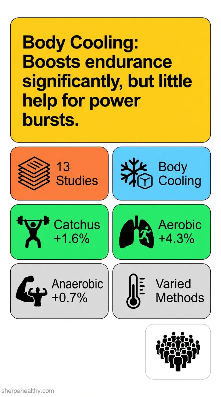 Effect of body cooling on subsequent aerobic and anaerobic exercise performance: a systematic review.