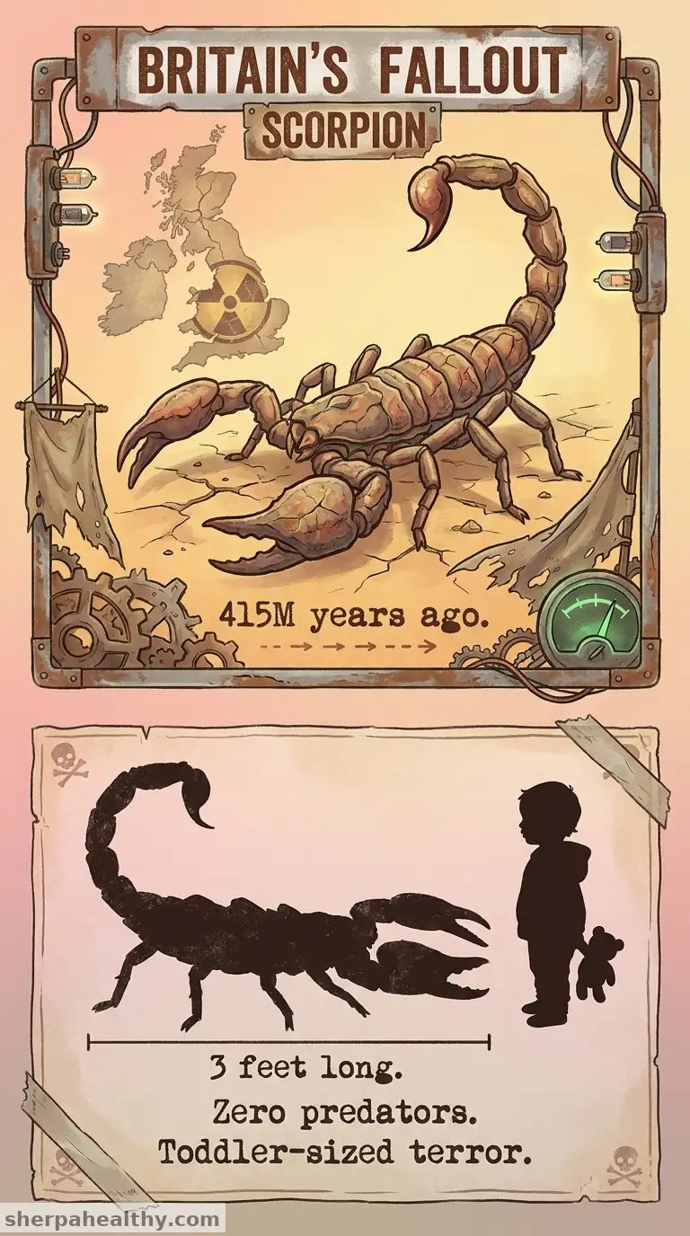 Before Humans, England Belonged to Horrifying Scorpions the Size of Dogs. Here’s What They Looked Like.