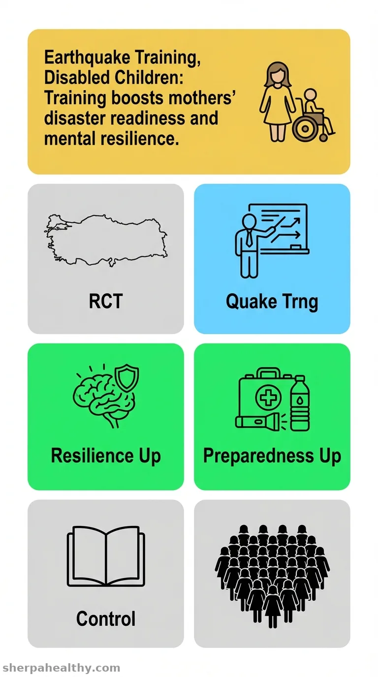 The impact of earthquake preparedness training on mothers with physically disabled children: a randomized controlled study.