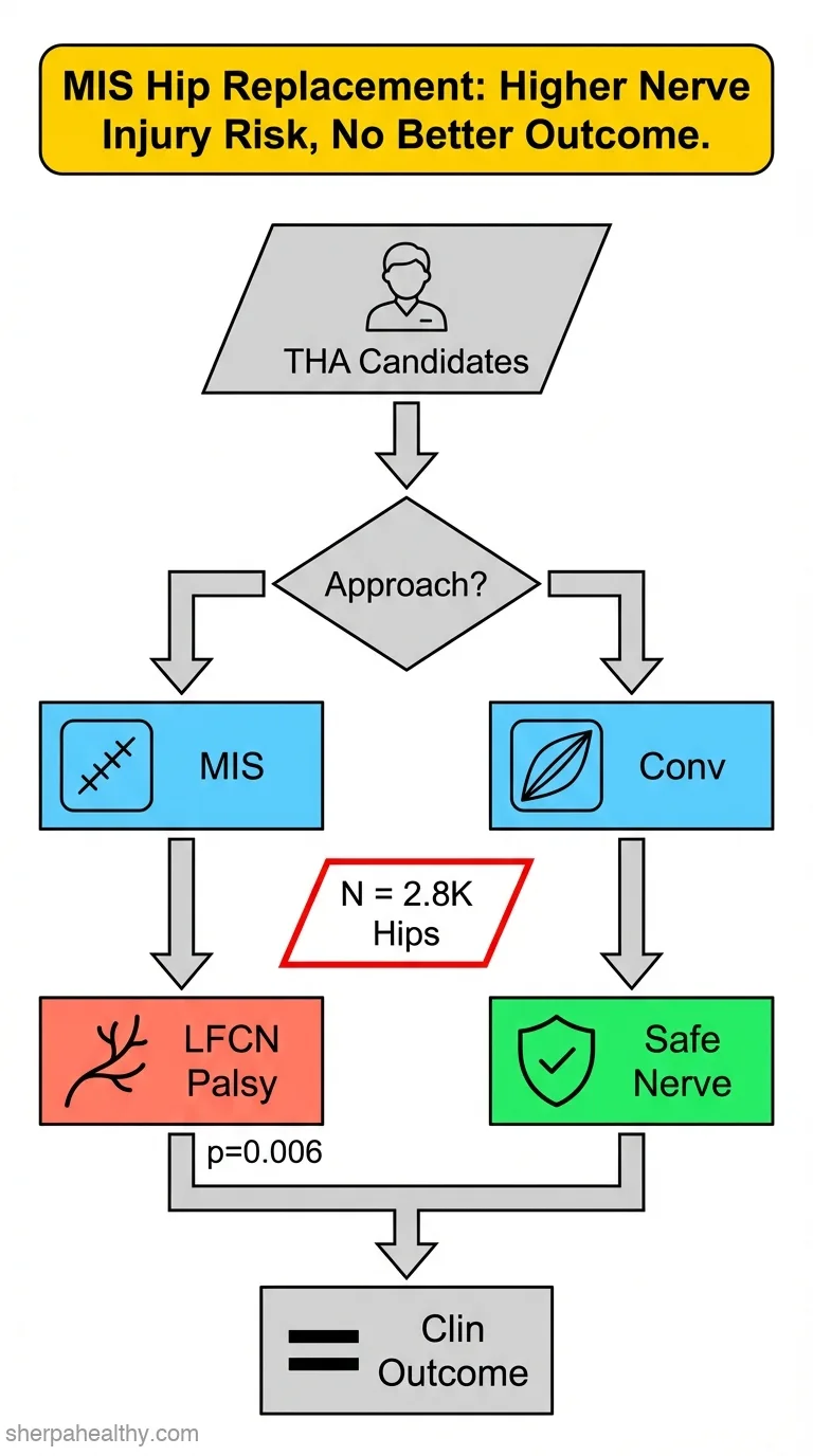 Minimally invasive versus conventional exposure for total hip arthroplasty: a systematic review and meta-analysis of clinical and radiological outcomes.