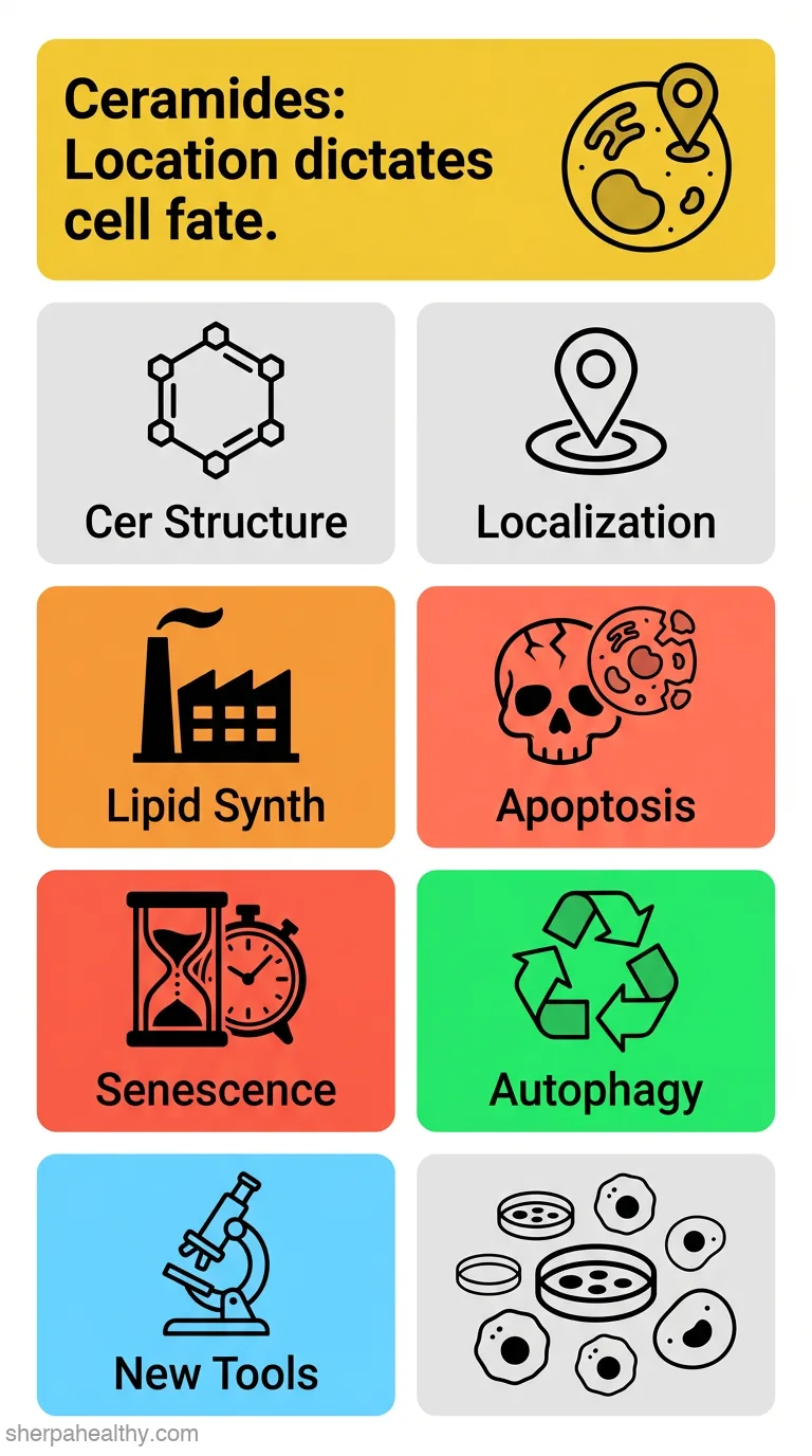 Decoding ceramide function: how localization shapes cellular fate and how to study it.