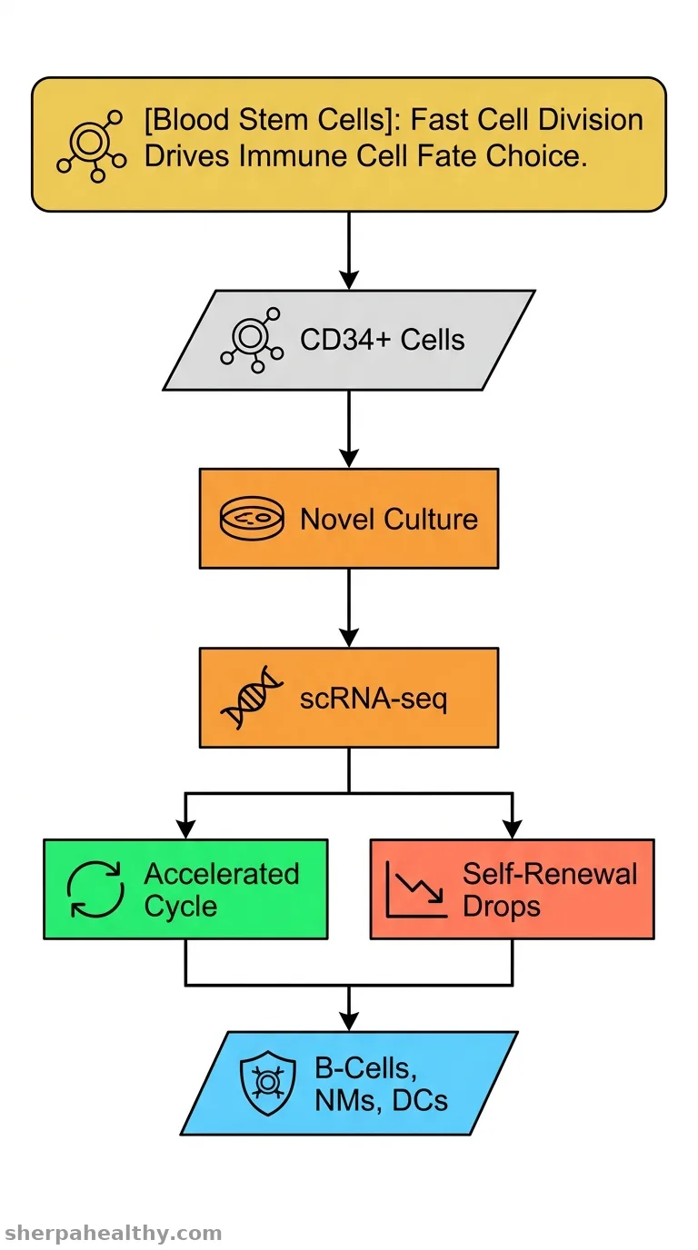 Coordinated regulation of self-renewal and cell cycle during human lympho-myeloid lineage restriction.
