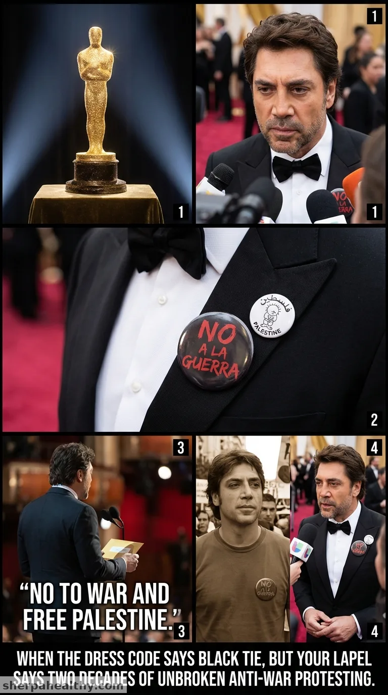 Javier Bardem says free Palestine on Oscars stage