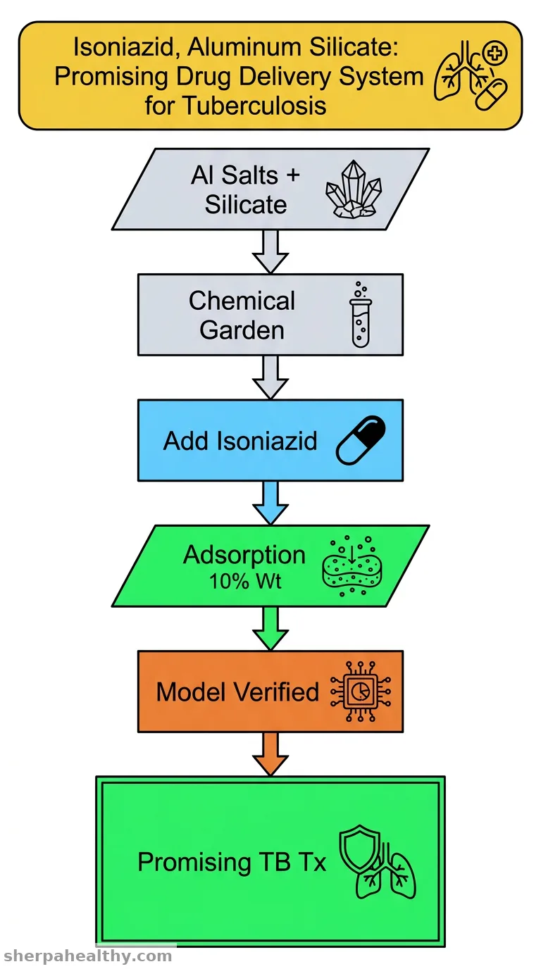 Adsorption of Isoniazid on Aluminum Silicate Tubular Structures.