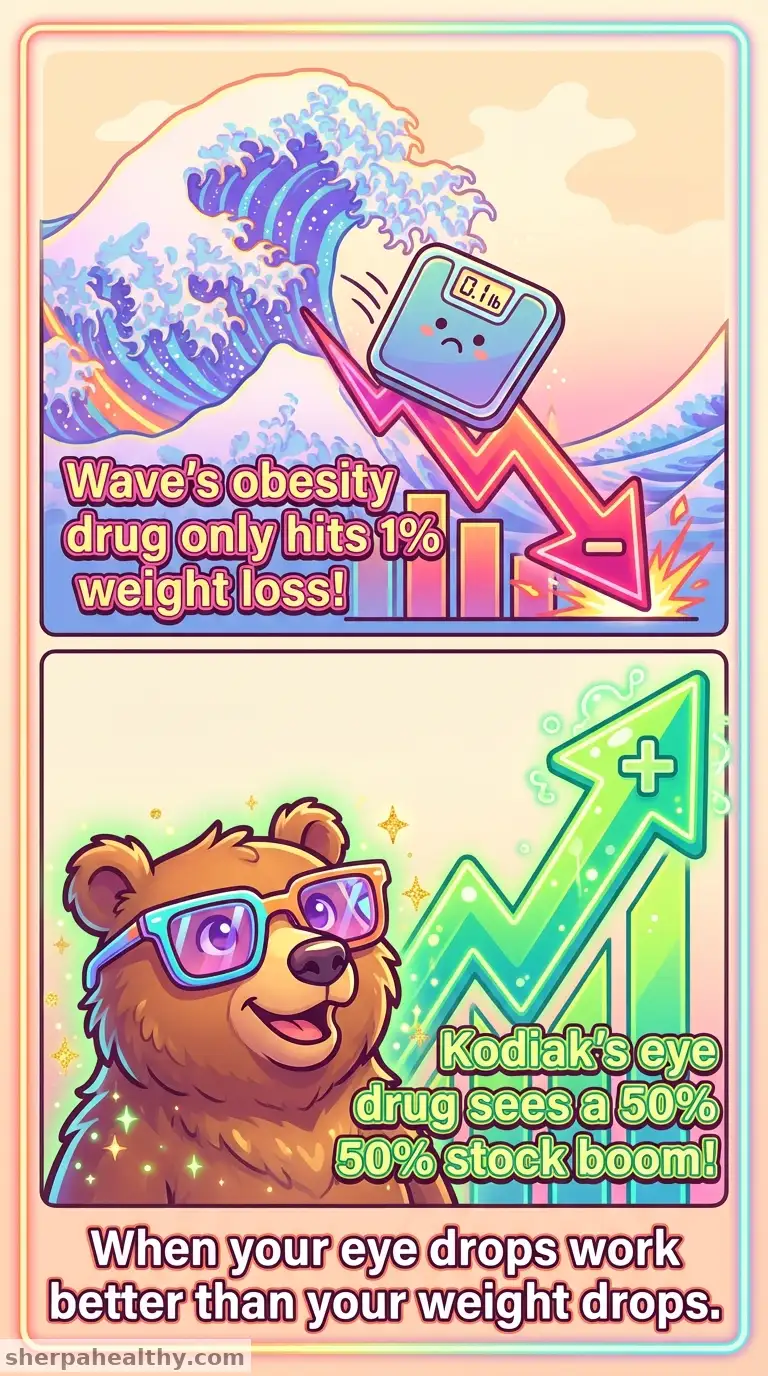 Wave crashes on obesity drug update; Kodiak’s reboot pays dividends