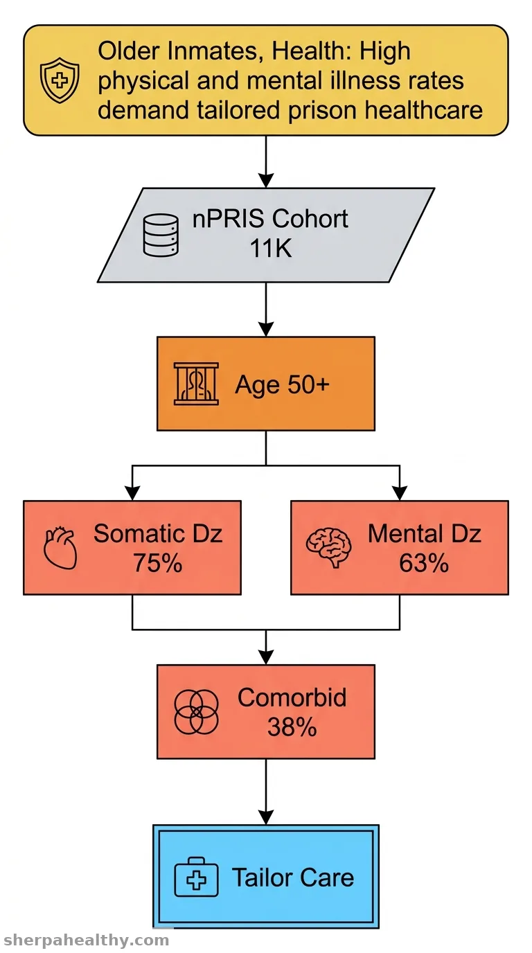 The burden of mental health and somatic disorders among people experiencing incarceration later in life: A 13-year cohort study.
