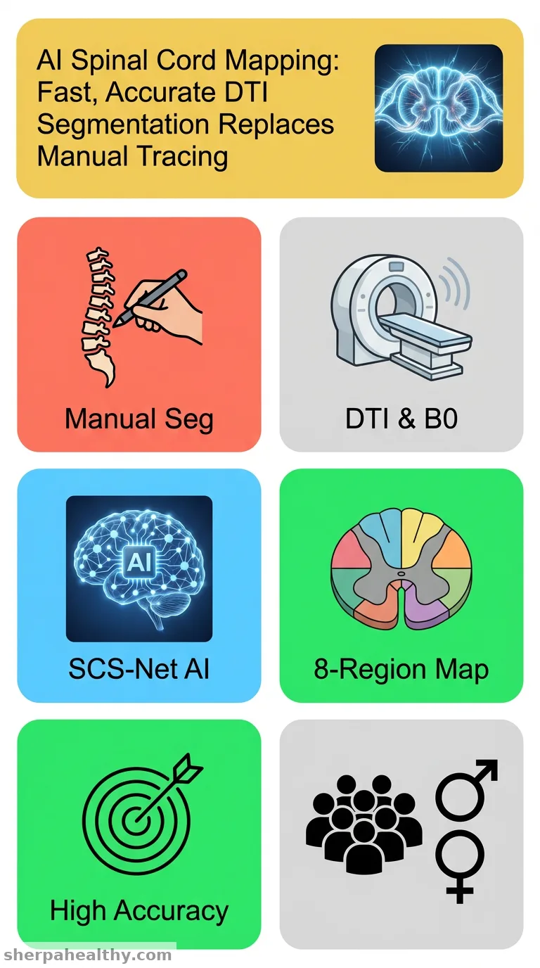 Deep Learning Spinal Cord Segmentation Based on B0 Reference for Diffusion Tensor Imaging Analysis in Cervical Spondylotic Myelopathy.