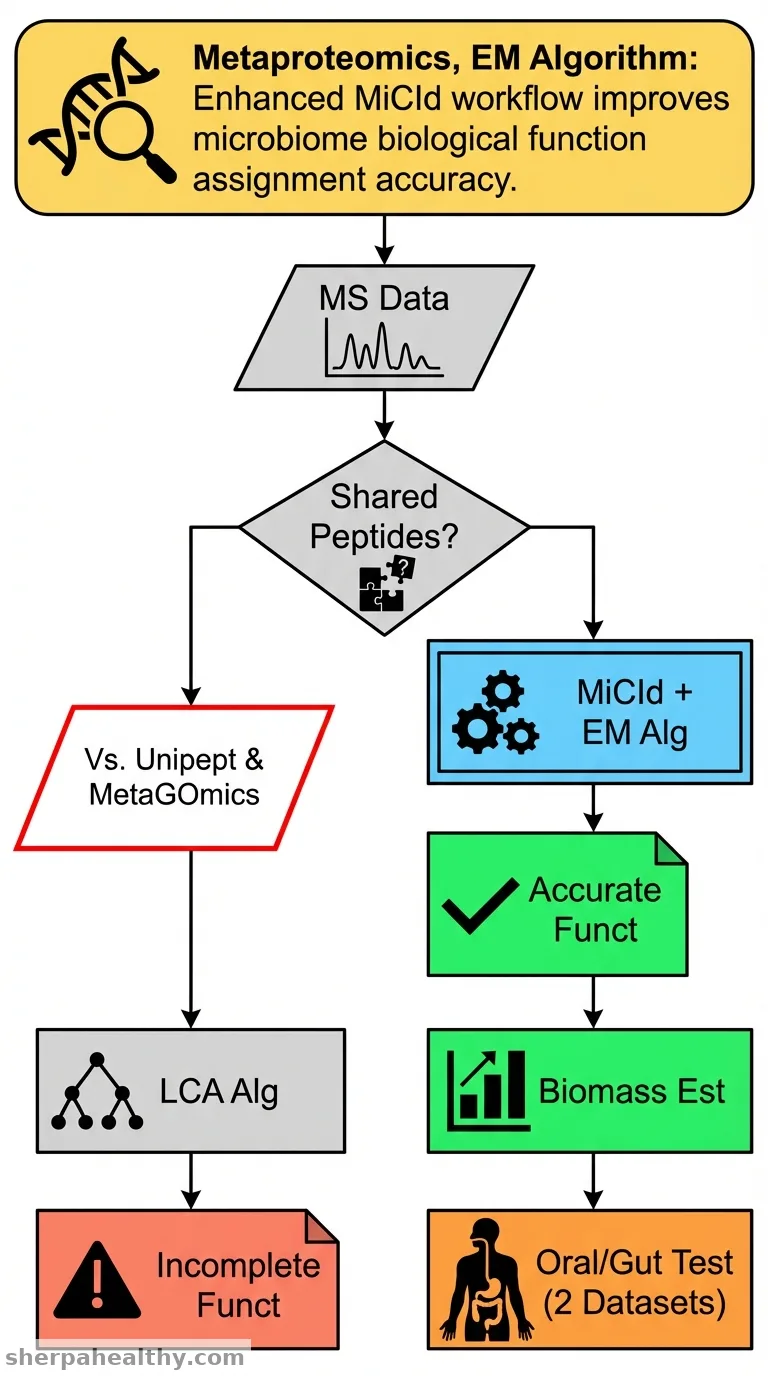 Biological Function Assignment across Taxonomic Levels in Mass-Spectrometry-Based Metaproteomics via a Modified Expectation Maximization Algorithm.
