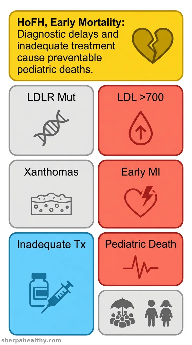 Early mortality in children with homozygous familial hypercholesterolemia: Case reports of deaths at ages 5 and 7 and a systematic review of global evidence.