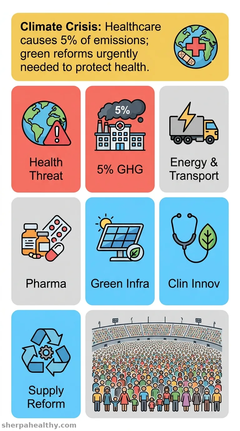 Health impacts of climate change and role of the health sector in mitigating carbon emissions.