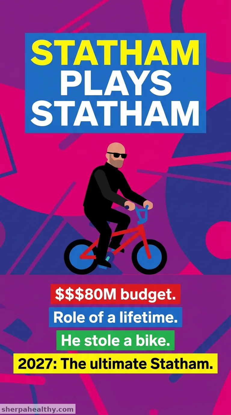 Jason Statham's new movie where he plays Jason Statham confirms 2027 release date