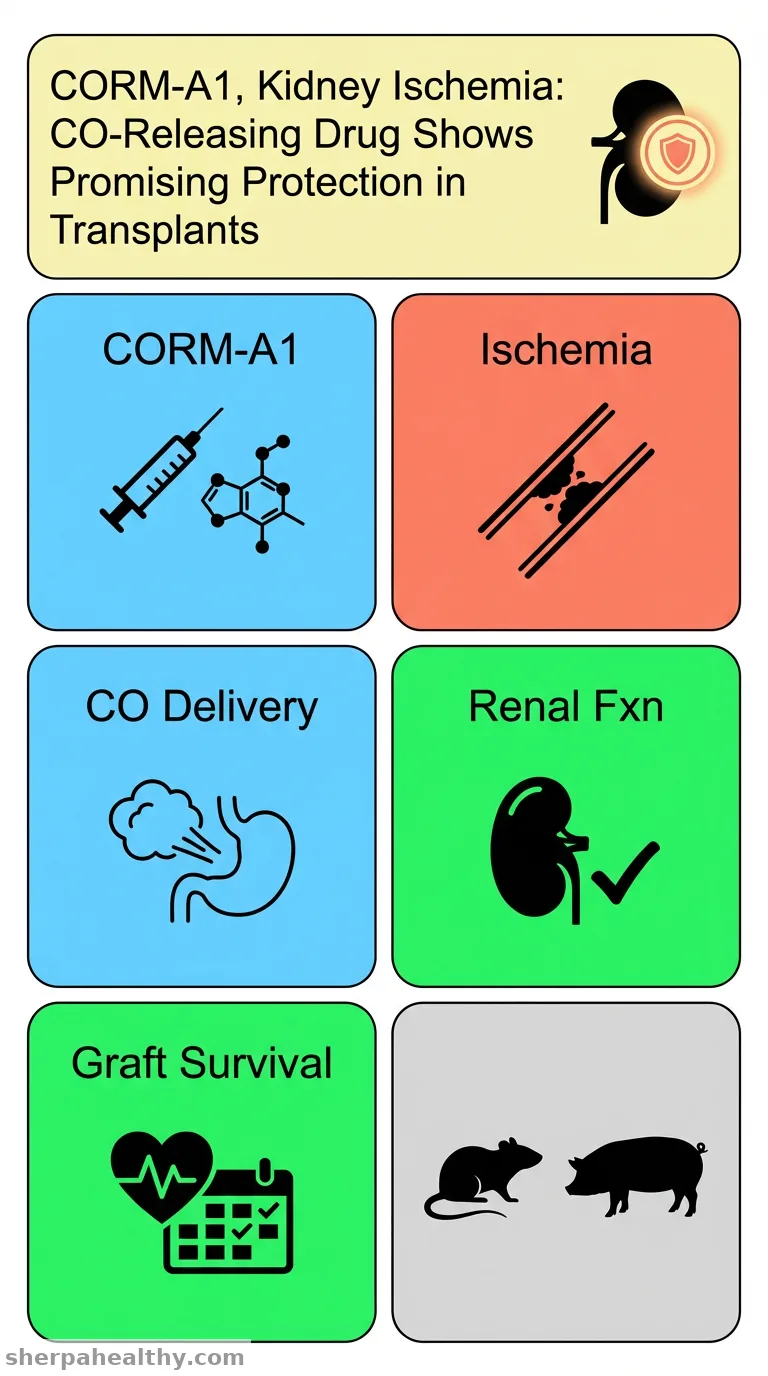 CORM-A1 delivers carbon monoxide to the kidney and alleviates post-ischemic renal dysfunction in rat and swine models.