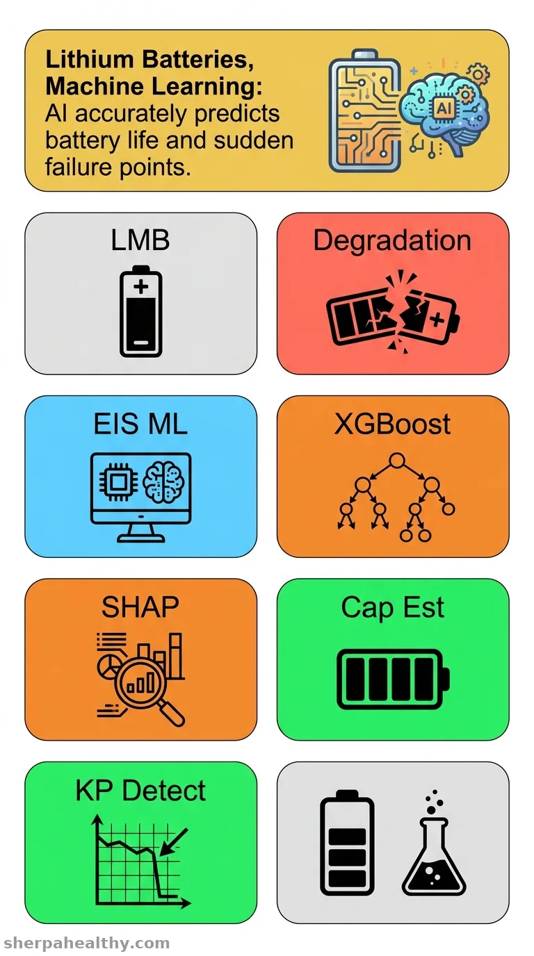 Capacity Estimation and Knee Point Prediction Using Electrochemical Impedance Spectroscopy for Lithium Metal Battery Degradation via Machine Learning.