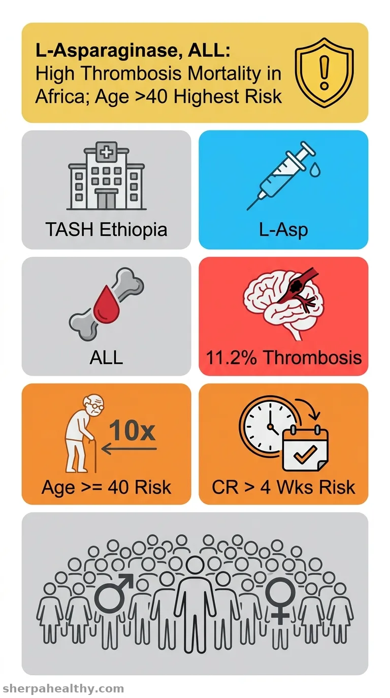 Prevalence and Risk Factors of L-Asparaginase-Related Thrombosis Among Acute Lymphoblastic Lymphoma Patients in a Resource-Limited Setup of Sub-Saharan Region.