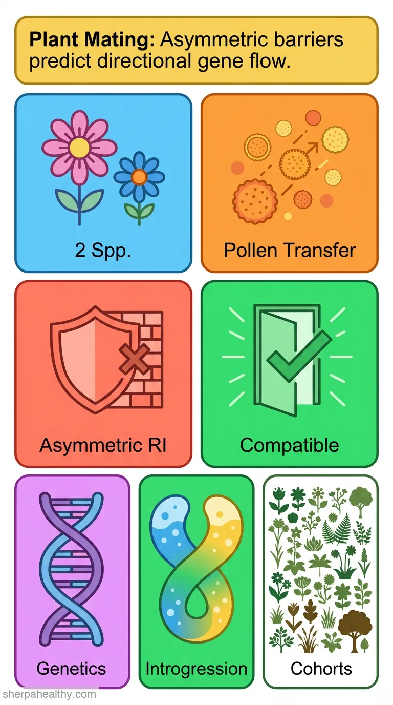 Does Asymmetric Reproductive Isolation Predict the Direction of Introgression in Plants?