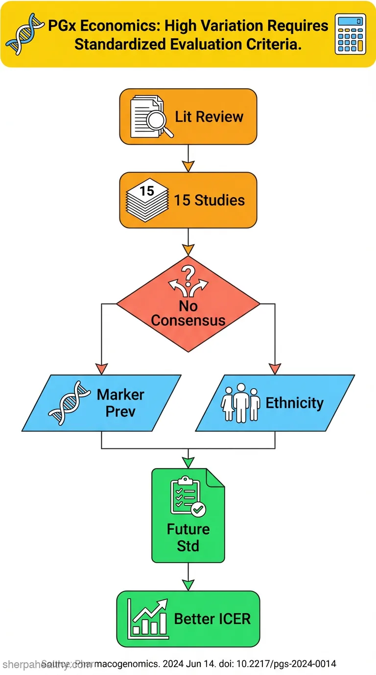 Systematic review of pharmacoeconomic studies of pharmacogenomic tests.