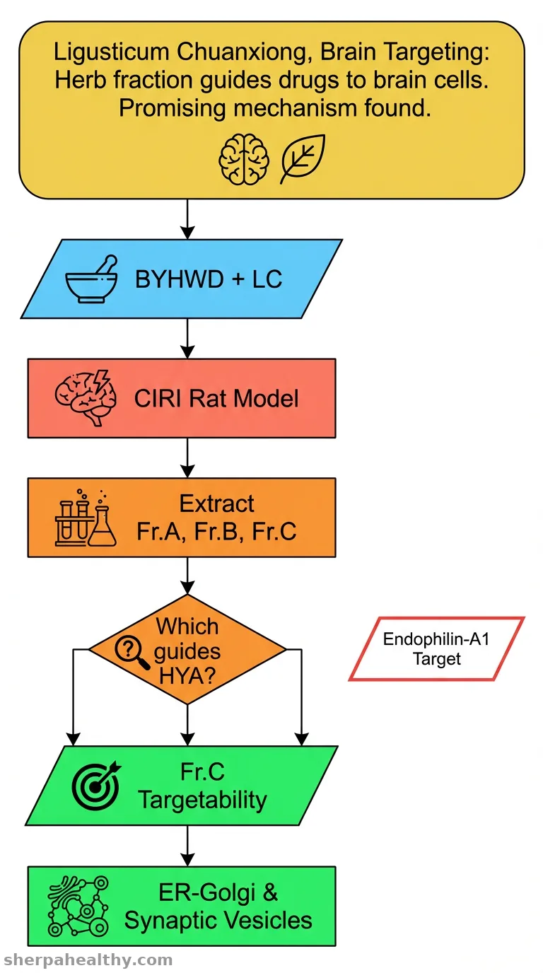 Clarification of the Yin-Jing medicinal property characteristic of Ligusticum chuanxiong Hort. via potentiating therapeutic effect, guidance and targetability.