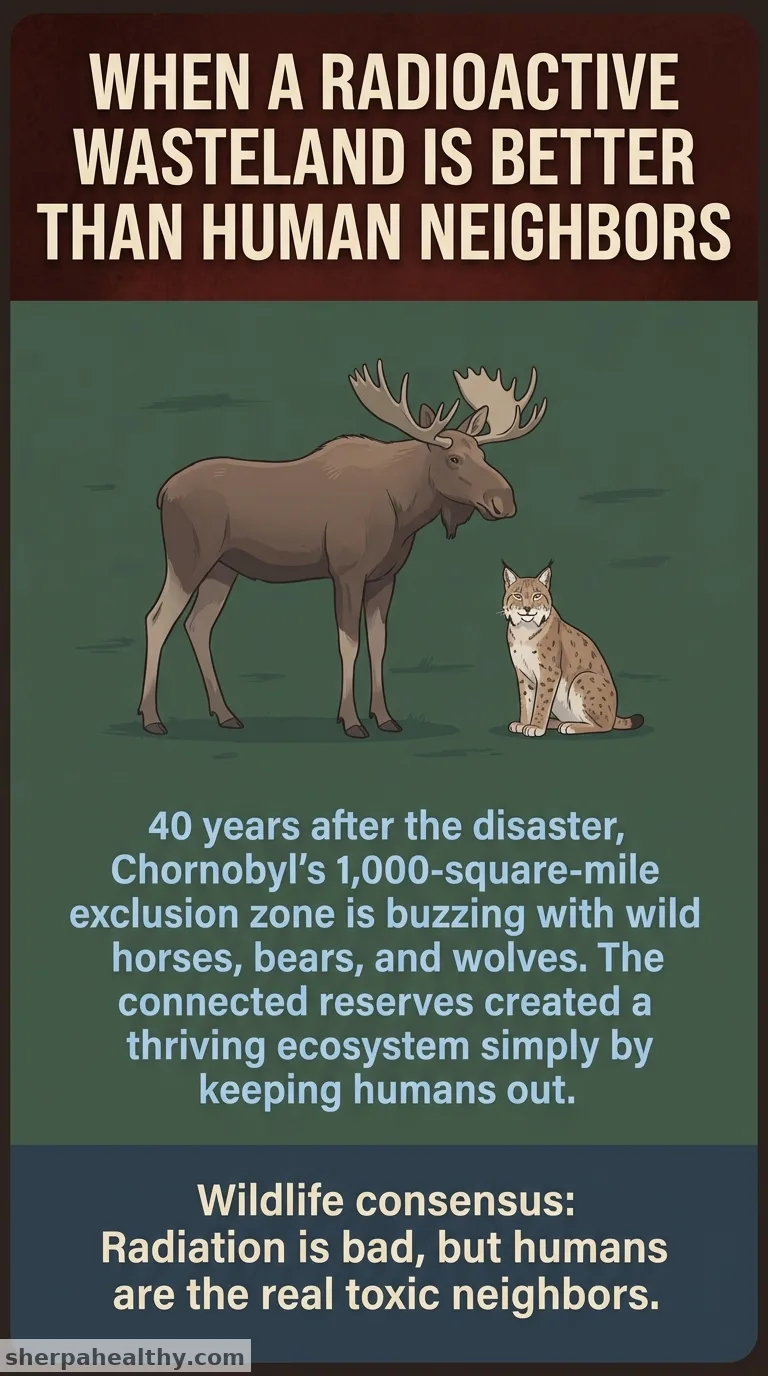 Animals Are Thriving in Chornobyl's Human-Free Zone, Study Finds