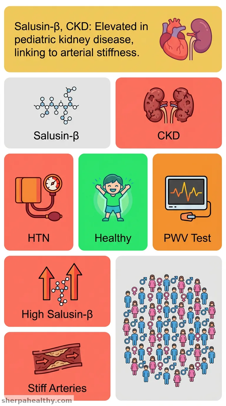 Evaluation of salusin-β in paediatric patients with chronic kidney disease or hypertension.