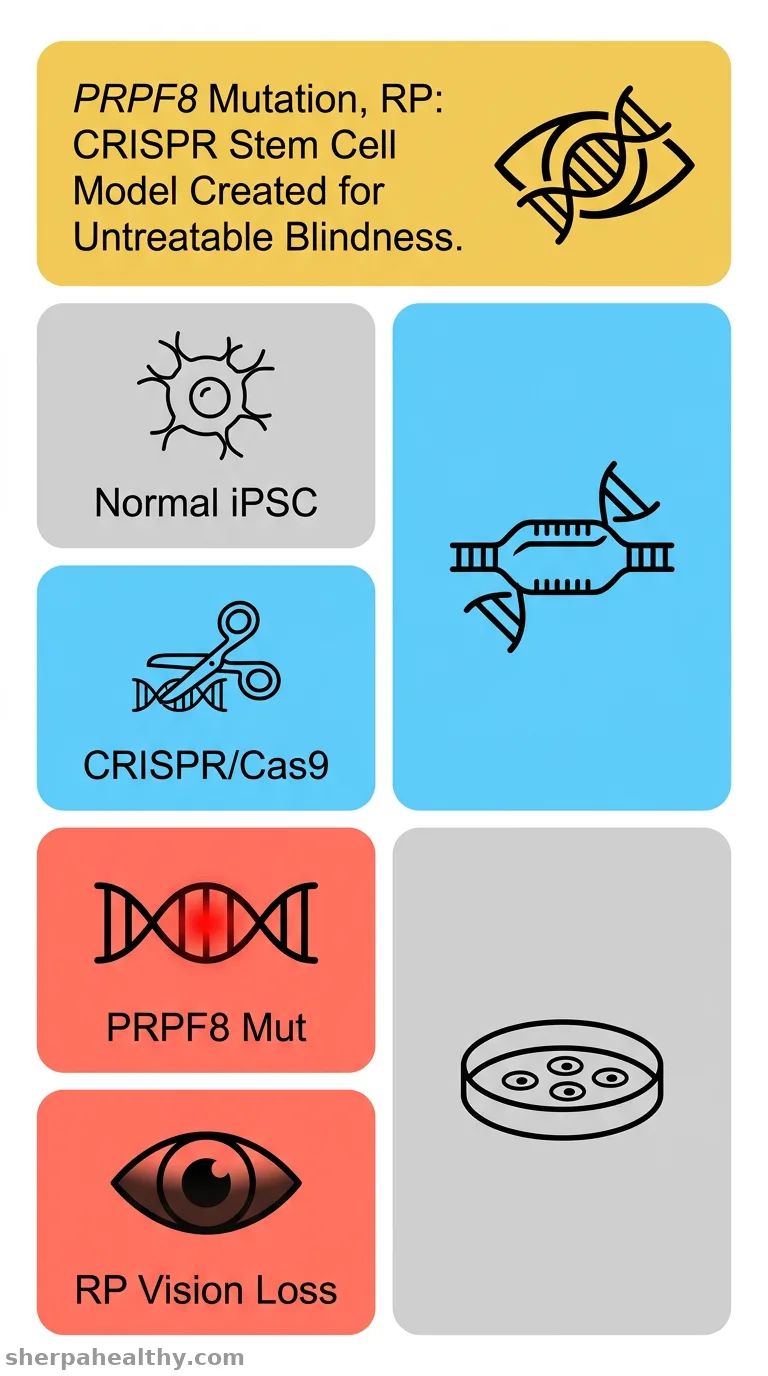 Generation of a human iPSC line with heterozygous PRPF8 c.5792C > T, p. T1931M mutation to model retinitis pigmentosa using CRISPR/Cas9 technology.