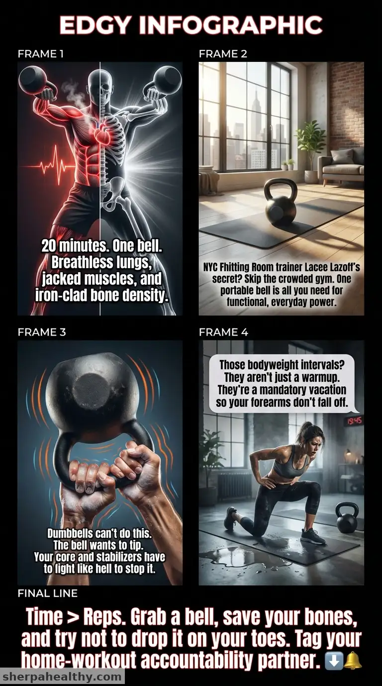 20-Minute Full-Body Kettlebell Workout