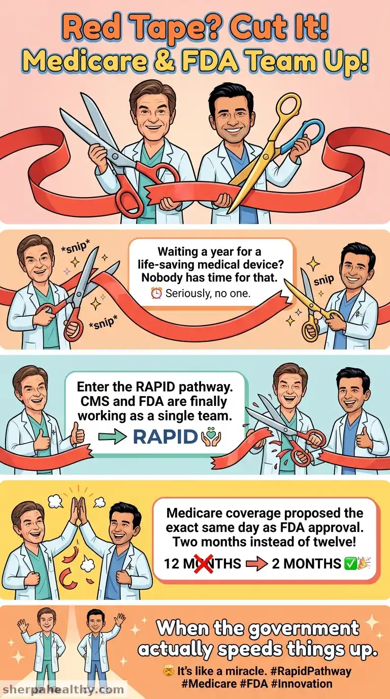 CMS and FDA Announce RAPID Coverage Pathway to Accelerate Patient Access to Life-Changing Medical Devices