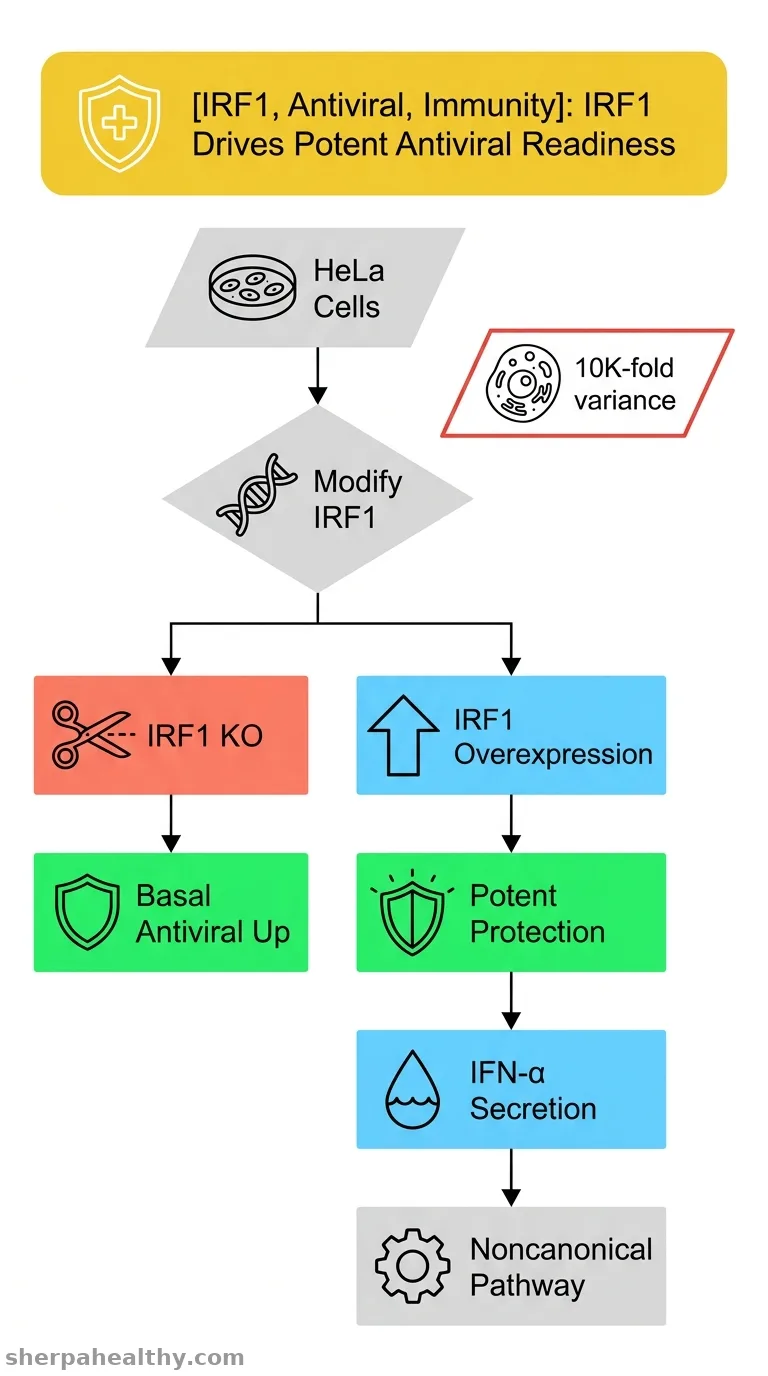 IRF1 is a context-dependent homeostatic gatekeeper of basal immunity and antiviral readiness.