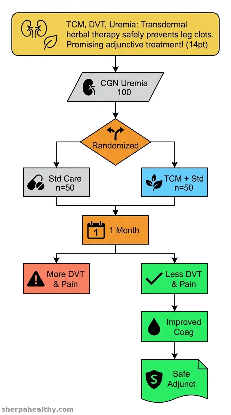 Effectiveness of traditional Chinese medicine transdermal therapy in preventing lower limb deep vein thrombosis in chronic glomerulonephritis and uremic patients.