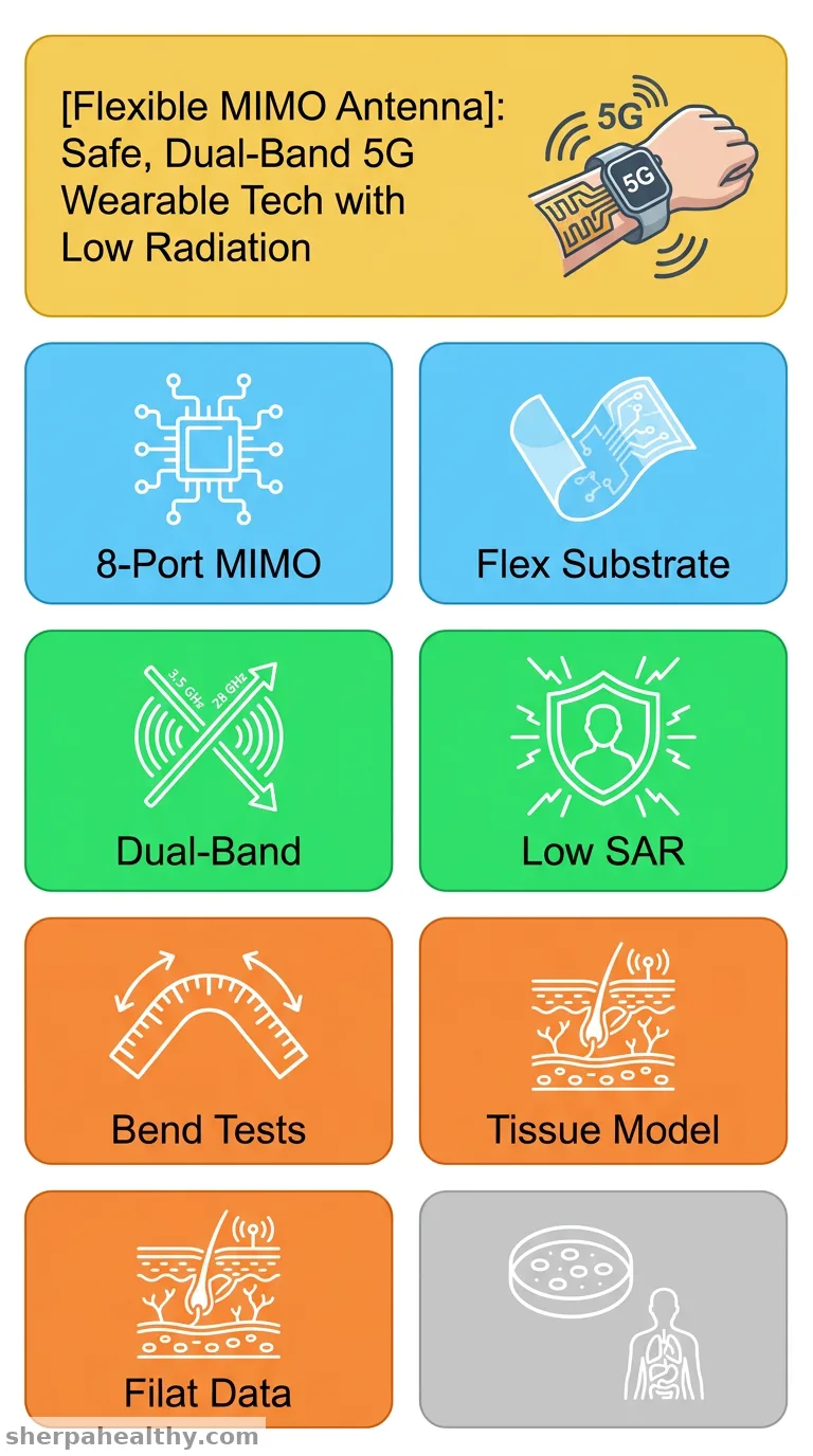 Experimental investigation of flexible eight-port asymmetric fed MIMO antenna with narrow-super-widebandn-s characteristics for future applications including internet of things.