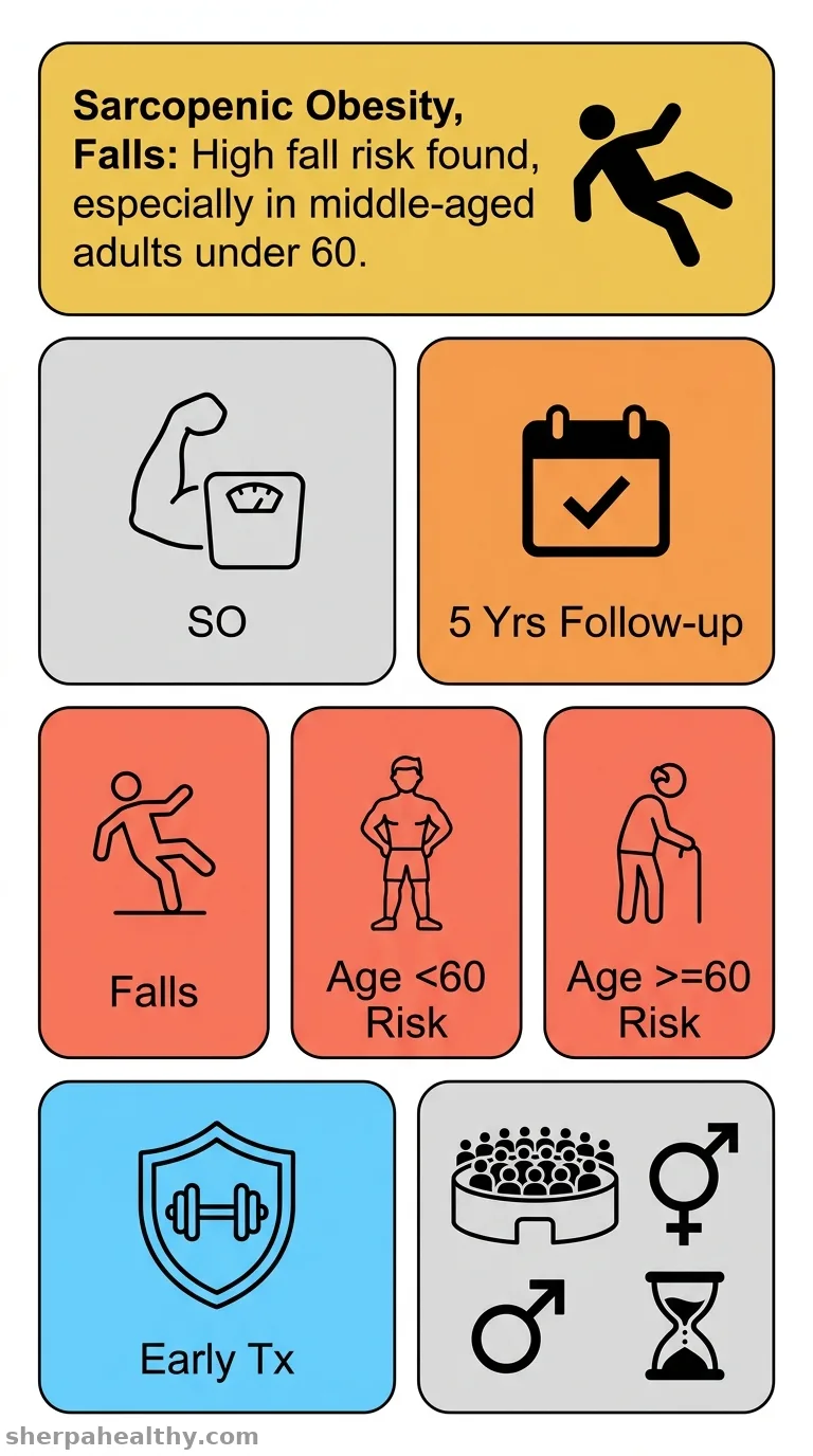 Sarcopenic obesity and risk of falls: findings in Middle-aged and older Chinese population from CHARLS.