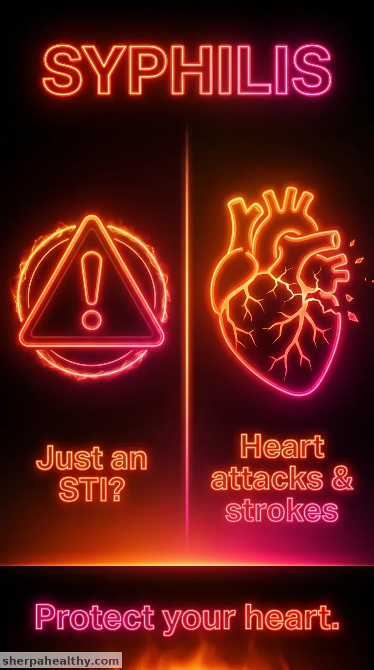 Syphilis Linked to Increased Risk for Several Adverse Cardiovascular Outcomes, Death