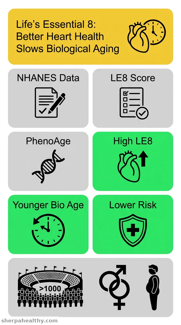 Association of new Life's Essential 8 with biological aging among the national health and nutrition examination surveys.