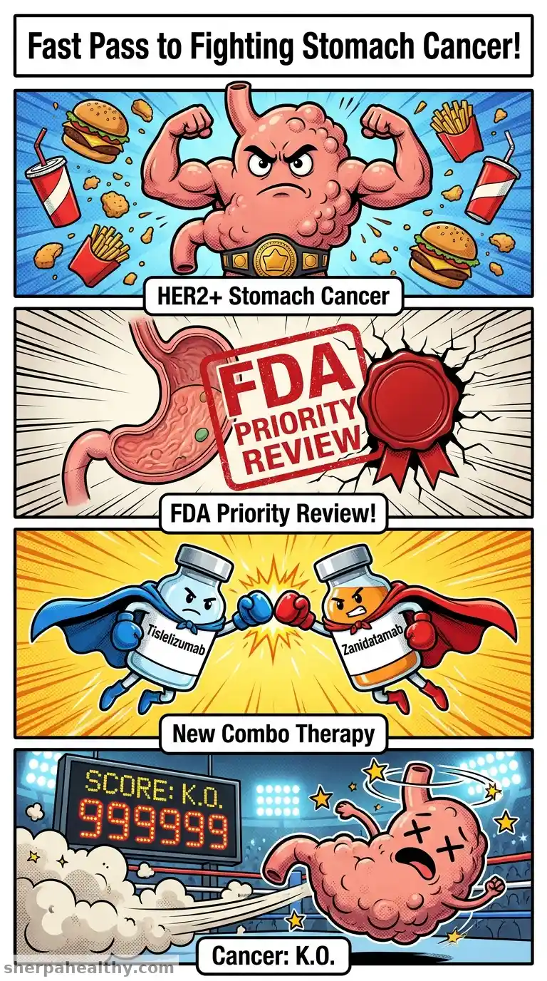 <![CDATA[FDA Grants Priority Review to Tislelizumab/Zanidatamab in 1L HER2+ Gastric Cancers ]]>