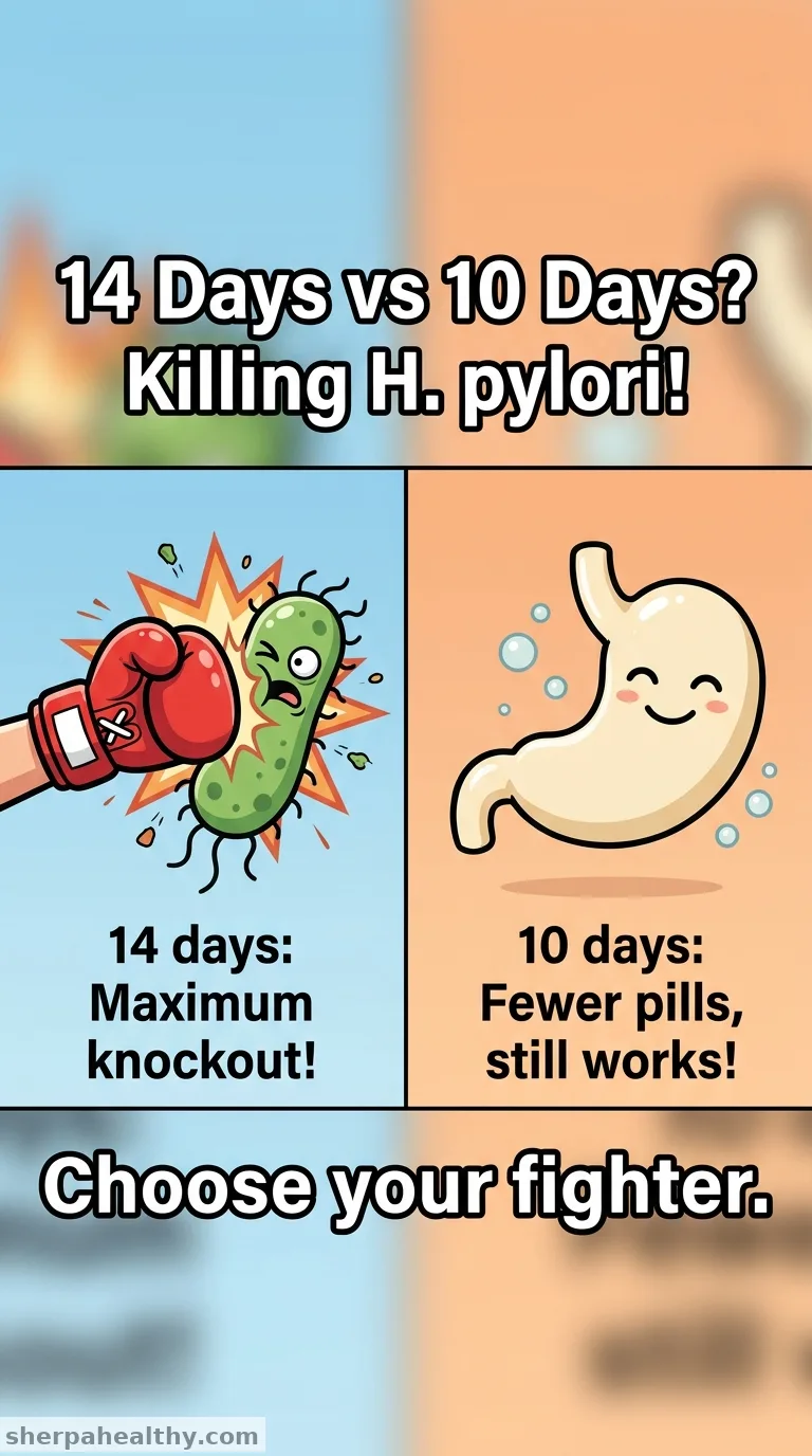 A 14- vs 10-Day Vonoprazan Regimen for H pylori Shows Modest Eradication Advantage