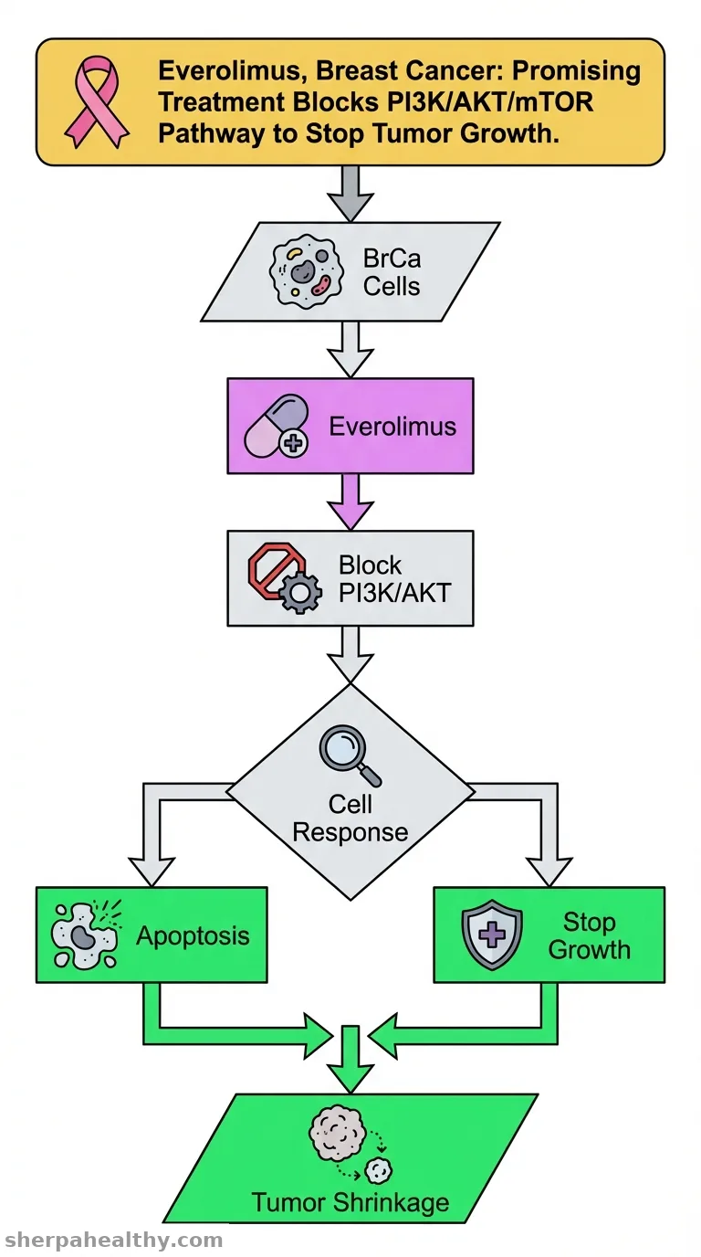 Everolimus inhibits breast cancer cell growth through PI3K/AKT/mTOR signaling pathway.