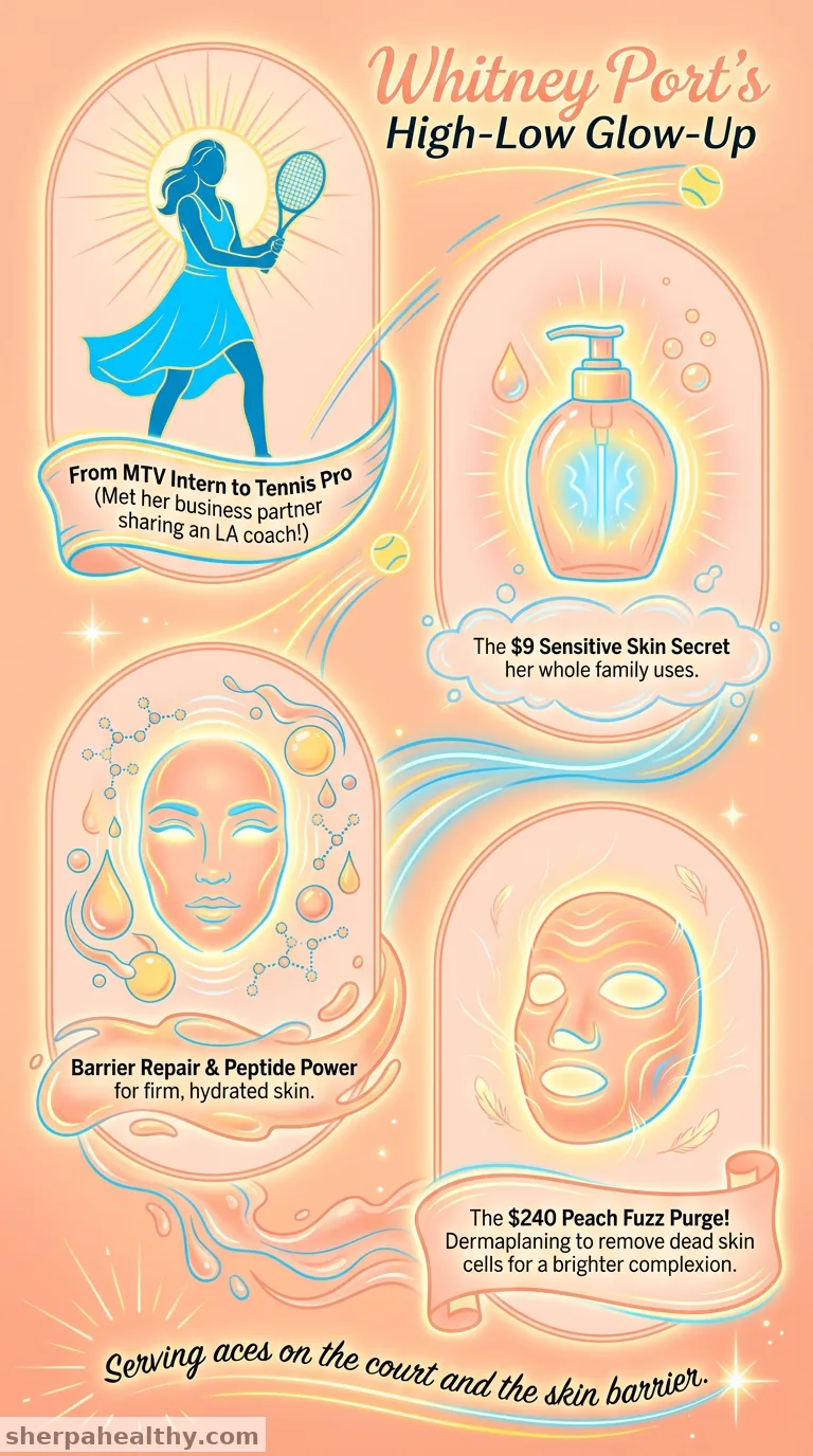 Whitney Port's Must Haves, From Her New Tennis Collaboration to a $9 Facial Cleanser